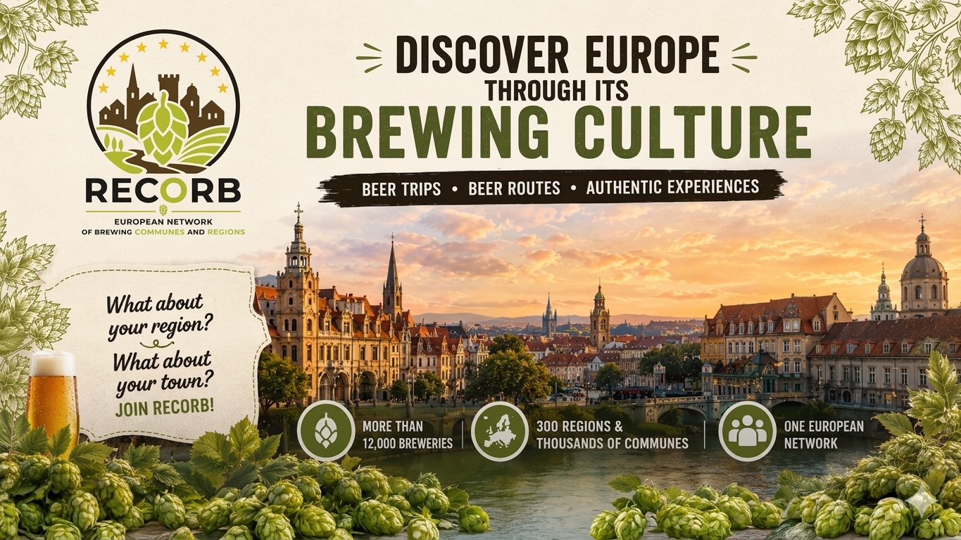 Découvrez l'Europe à travers sa culture brassicole — 12 000 brasseries réparties sur 300 régions et des milliers de communes.